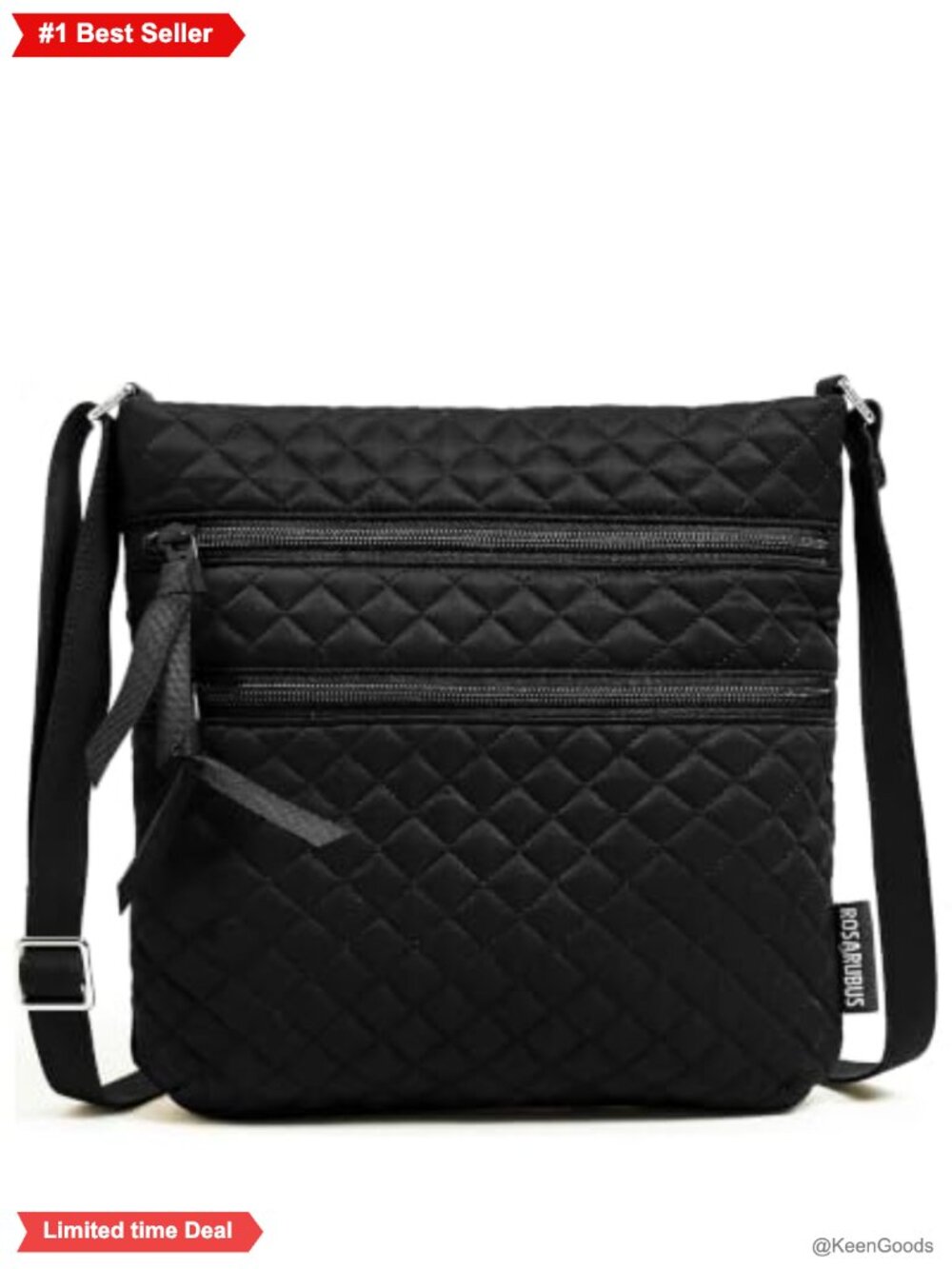 Quilted Crossbody Bag Mini Puffer Sling Purse Polyester